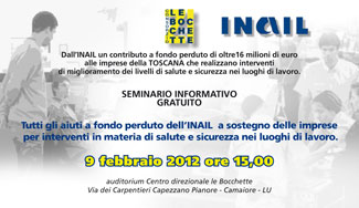 Invito seminario INAIL 9 febbraio 2012
